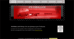 Desktop Screenshot of jpb-emballage.fr